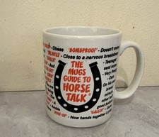 The Mugs Guide To Horse Talk Mug Horse Riding 