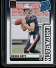 2024 Panini Donruss Drake Maye Throwback Rated Rookie #49 (RC)