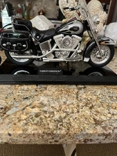 Telemania Harley-Davidson Corded Handset Phone Black/Silver w/Flames