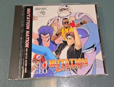 Mutation Nation  Neo Geo CD CIB NEAR MINT!
