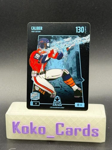 2024 Bo Jackson Battle Arena 1st Ed - Caleb Williams Caliber #23 ICE Rookie (RC)