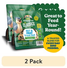 Nut Treat Bell for Wild Birds 15 oz 2 Pack