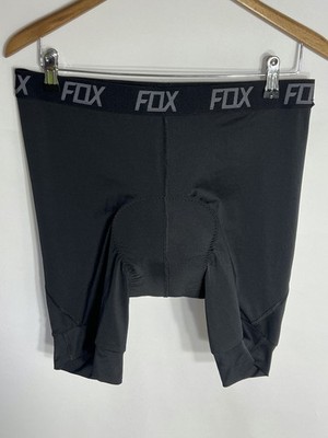 Fox Racing Tecbase Lite Liner Cycling Shorts Padded | Herren | Schwarz | XL