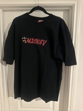 Mickey and Co. Black T-Shirt Vintage 90s Disneyland USA-Made