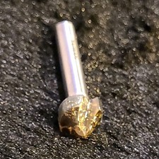 Classical Router Bit 1/4" Diameter Shank 3/8" Radius MPN 5441 Made in Taiwan