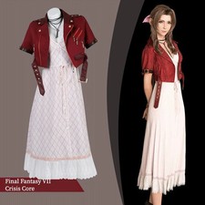 Aerith Final Fantasy 7 Cosplay Costume Outfit Anime Expo Con Halloween
