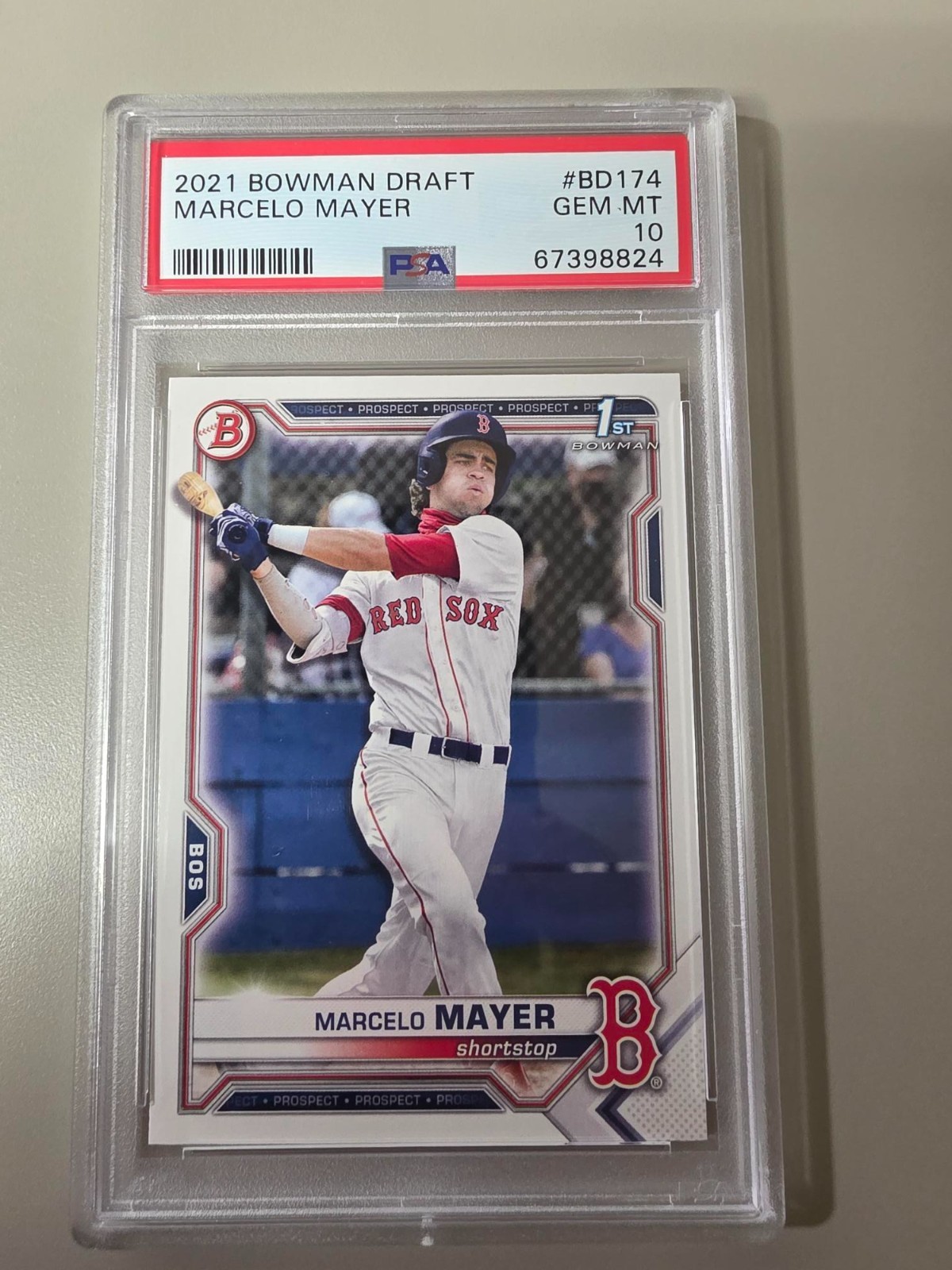 2021 Bowman Draft - Marcelo Mayer #BD-174 (RC)