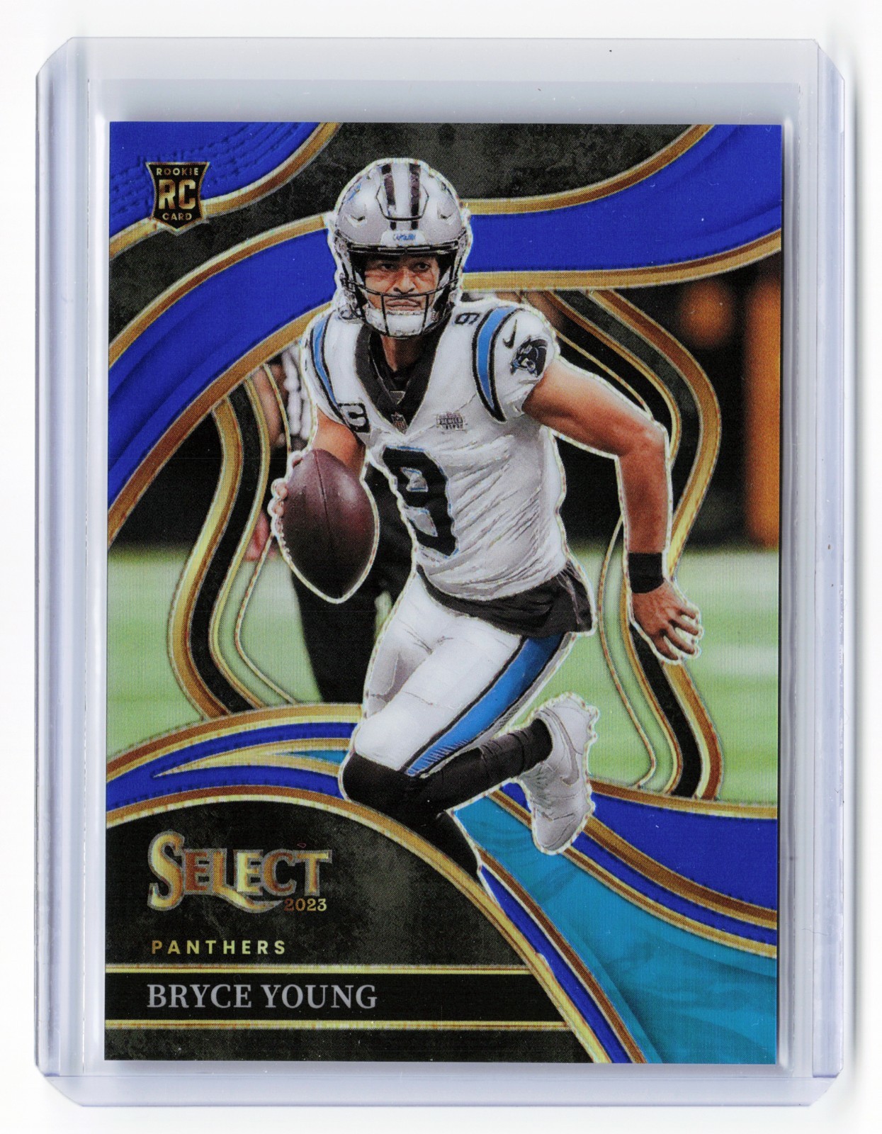 2023 Panini Select Club Level Bryce Young #291 Blue Prizm /99 (RC)