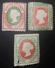 HELIGOLAND  Hinged  Lot Of 3 Stamps — photo 3
