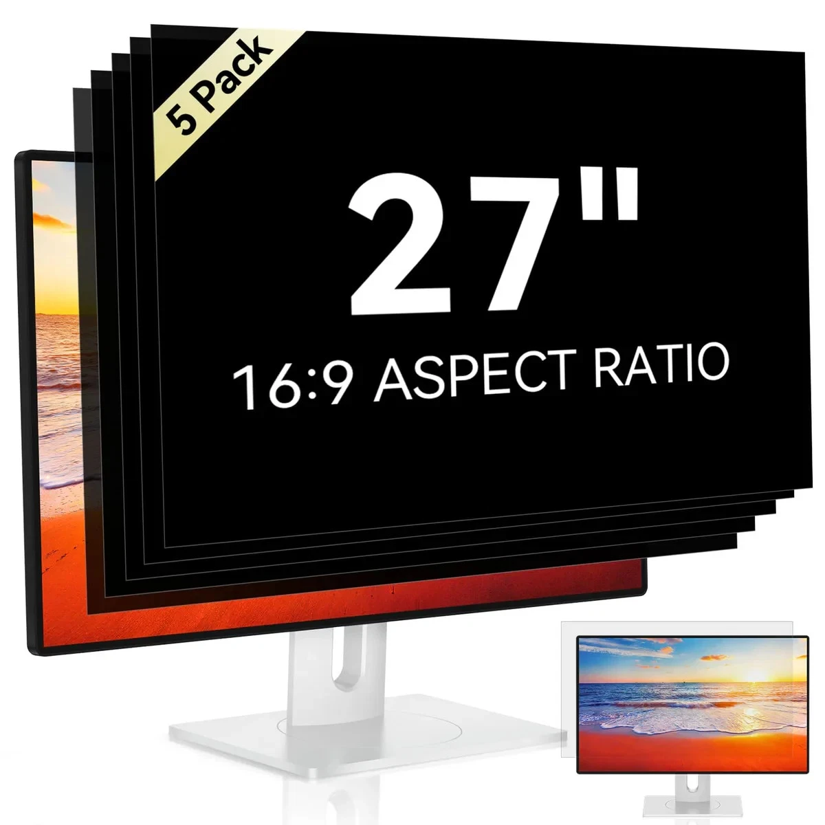 upscreen Filtro Privacy per Dell U2417H Anti Spy Protezione