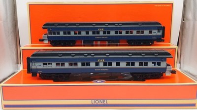 Lionel 2227360 O CSX Business Train (Set of 2) EX/Box