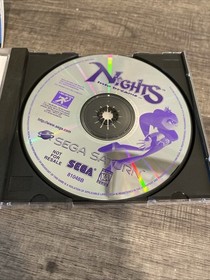 Nights Into Dreams... Sega Saturn USA 1996 w/ Manual, Regis and Covers - Tested
