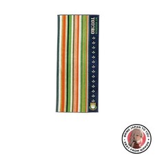 Serviette visage Marushin Ghibli My Neighbor Totoro rayée Totoro 100 % coton bio