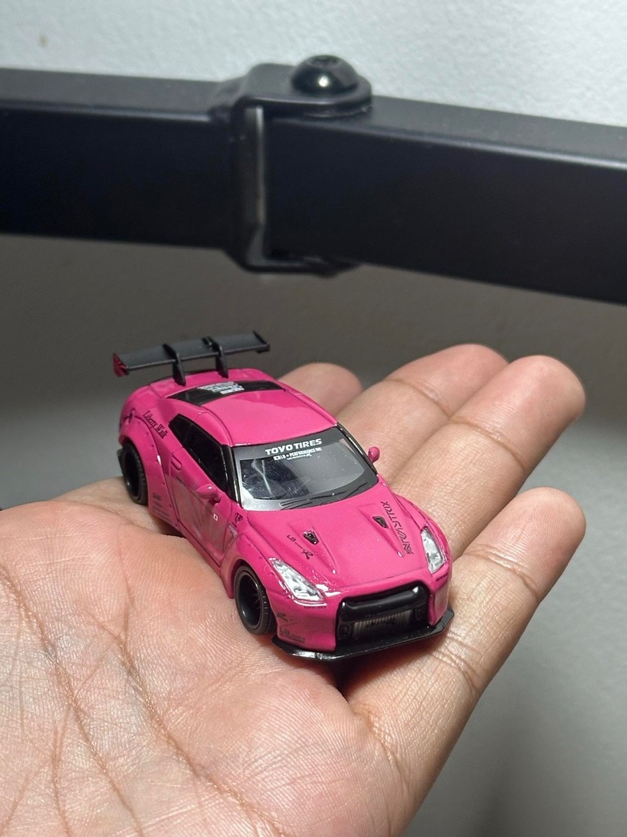 MiNiGT 29 LBworks GTR candy pink ジャンク品 MiNiGT 29 LBworks GTR candy pink ジャンク品