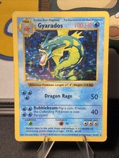 Gyarados [Shadowless] #6 Prices | Pokemon Base Set | Pokemon Cards