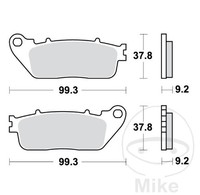 BremsbeläGe Trw MCB817SH Sinter Hinten Honda Cb 1000 R Ra Vfr 800 X F 1200