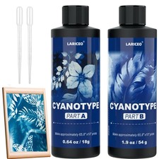 Cyanotype Kit, Cyanotype Chemicals Sensitizer Set for Fabric, Paper, and Art ...