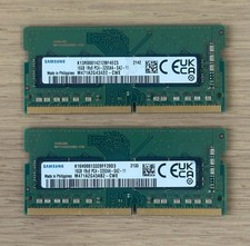 32Gb 2x16G DDR4 PC4-3200 1Rx8 Samsung M471A2G43AB2-CWE SODIMM Laptop RAM Memory