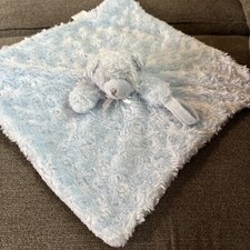 Blankets  Beyond blue bear security Blanket Rosette Swirls Lovey Toy