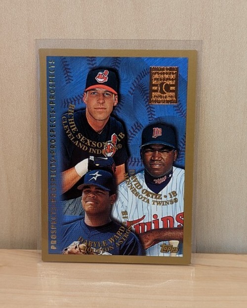 1998 Topps MINTED IN COOPERSTOWN #257 DAVID ORTIZ HOF ROOKIE RC RARE PARALLEL