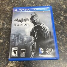 Batman Arkham Origins Blackgate (Sony PlayStation Vita, 2013) with Original Case