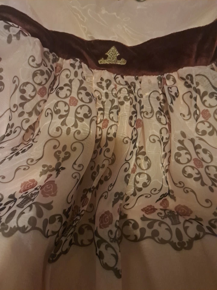 Vestido Princesa Cenicienta Disney - Niñas 11-12 Rosa Pálido y Púrpura Vestido Etiqueta $60 Foto 2 de 4