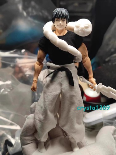 1/12 Jujutsu Kaisen Fushiguro Toji Head Carved Sculpt For 6" Action Figure Toys - Picture 9 of 14