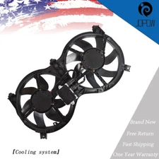 Radiator Cooling Fan W/Control Module Fit For 2013-2018 Nissan Pathfinder