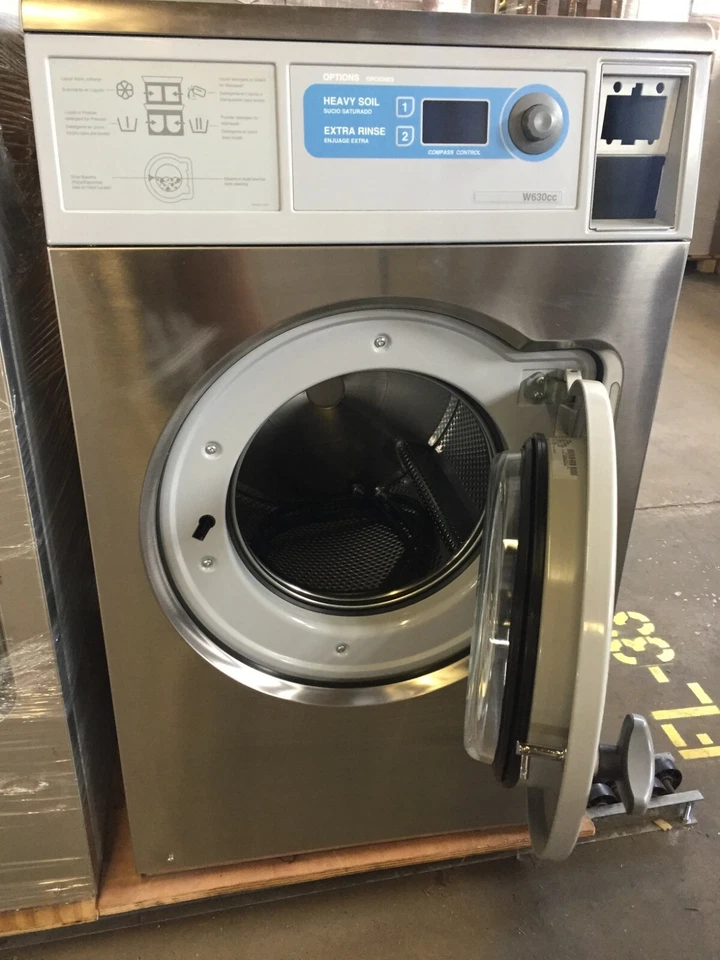 Wascomat W630CC Coin or Card Operated Multi-Load Washer 110V, 1 Phase, USED - Image 2 of 4