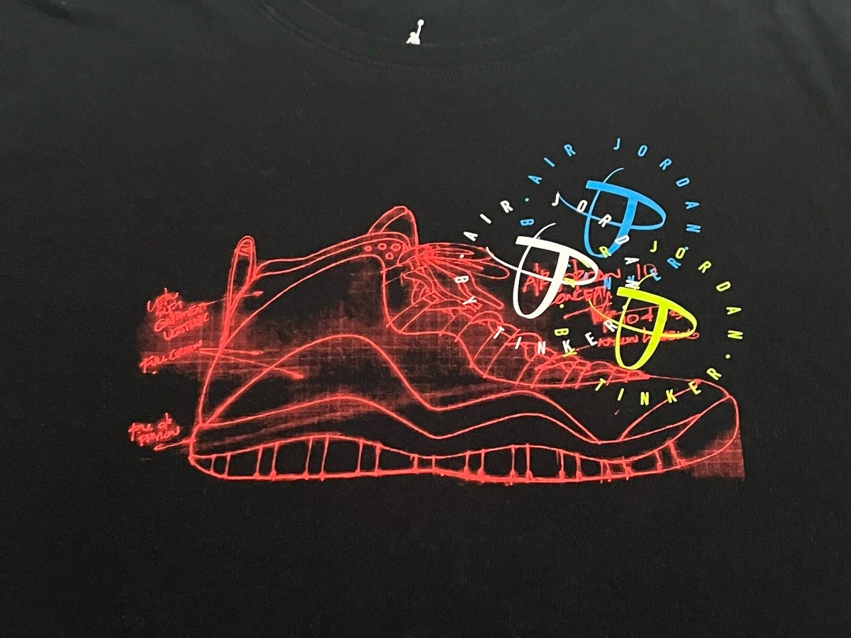 Nike Air Jordan by Tinker Short Sleeve T-Shirt Sz XL BQ0273