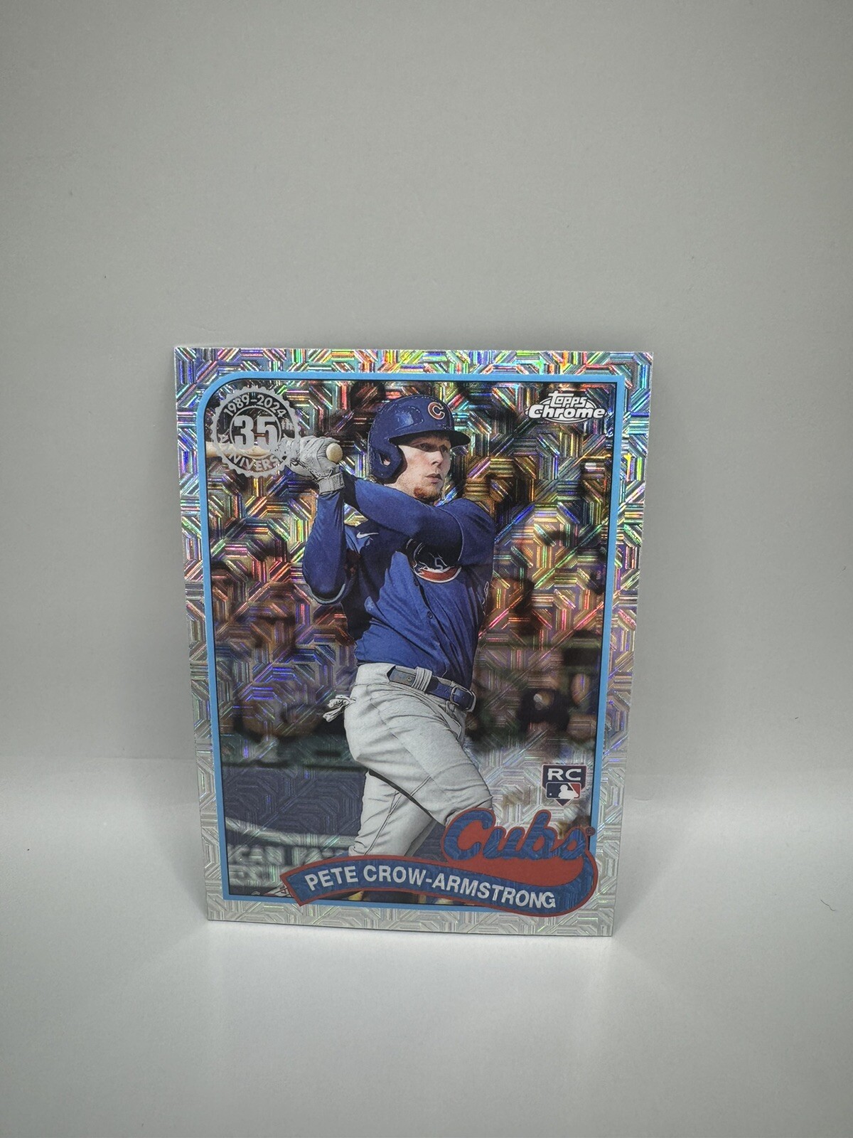 Pete Crow-Armstrong 2024 Topps Series 2 SILVER PACK MOJO RC #2T89C-64 Cubs