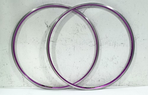 Alesa 6017 Purple MTB 36h Felgen 470g BJ 1992 559x17 2stk Top Zustand 26" RAR - Picture 11 of 12