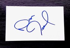 DAN ISSEL BASKETBALL HOF DENVER NUGGETS AUTOGRAPHED SIGNED INDEX CARD 3X5