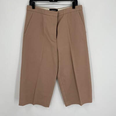 Rochas Paris Women s Capri Dress Pant Light Pink / Beige Color size 44 / US10
