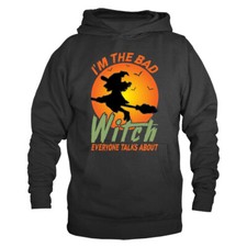 Halloween Costume Spooky Witches Pumpkin Ghost Graphic Hoodie