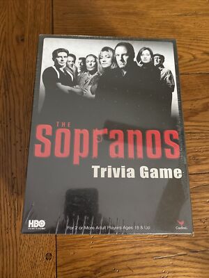 THE SOPRANOS Trivia Game - Board Game - HBO - Unopened In Cellophane