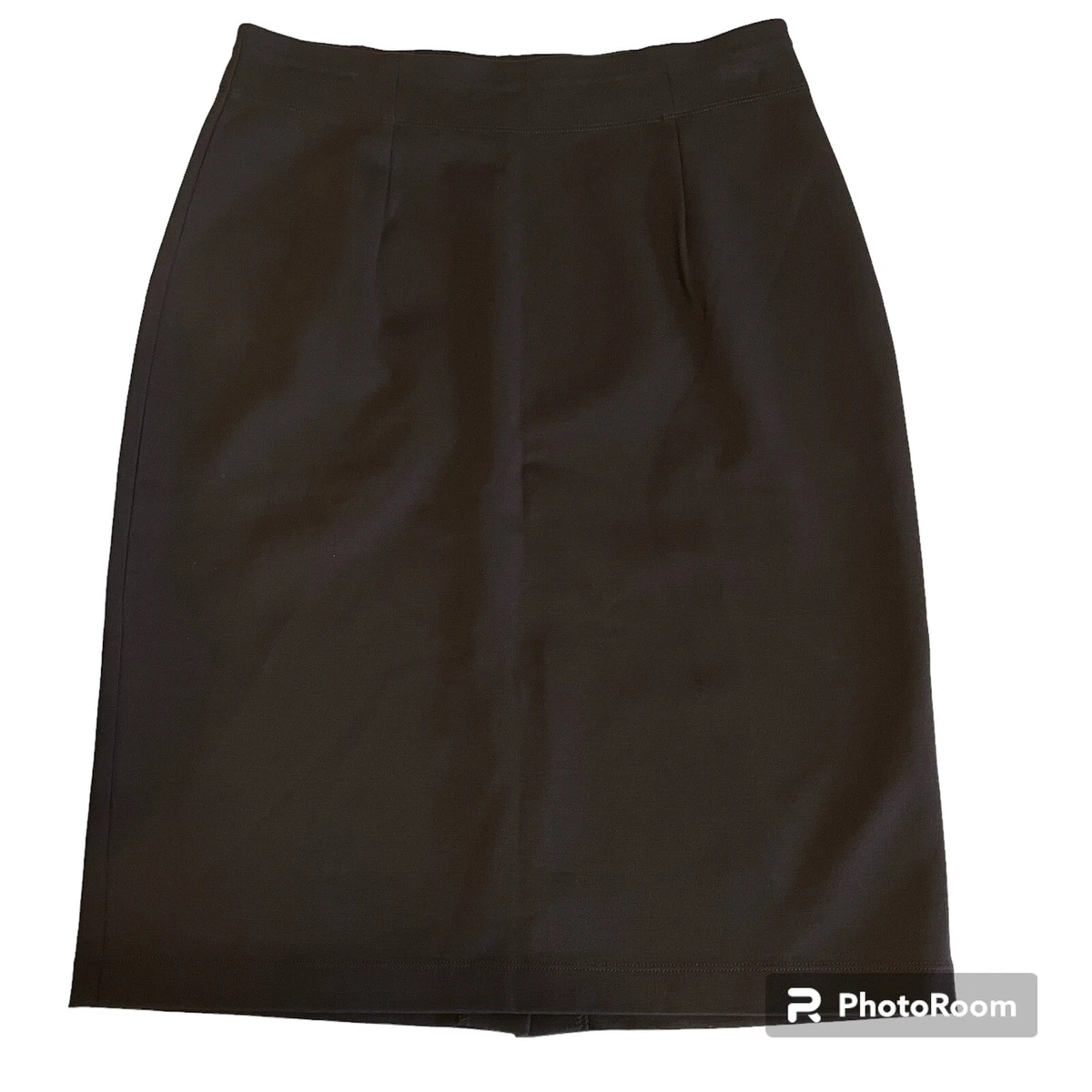 EILEEN FISHER Women s Viscose Stretch Ponte Pencil Skirt Brown