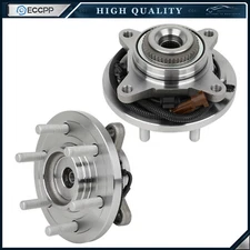 2Pc Wheel Hub Bearings Assembly Front 4WD For 2015 2016 2017 Ford F-150 F150 4x4