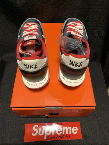 Nike LD Waffle x Sacai x Undercover ‘Midnight Spruce’ 2021 Size 10.5 DJ4877-300 - Picture 6 of 6