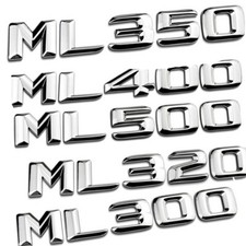 Für Mercedes Benz ML300 ML320 ML400 ML500 ML350 Embleme Aufkleber Badge Silber Für Mercedes Benz ML300 ML320 ML400 ML500 ML350 Embleme Aufkleber Badge Silber