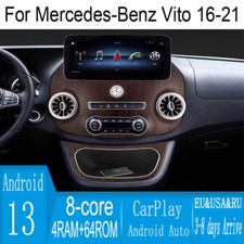 12.3" Android Navigation Car Gps Stereo Radio Wifi For Mercedes-benz Vito Metris