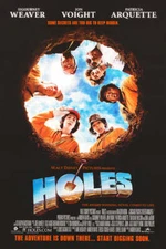 Holes Shia LaBeouf, Sigourney Weaver Movie Poster 17 X 12 Reproduction