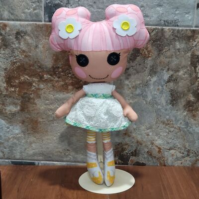 Lalaloopsy Blossom Flowerpot Soft Doll Pink Hair Stuffed Plush Toy