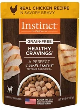 Nature's Variety Instinct Healthy Cravings Grain Free Tender Chicken Dog Food