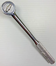 Vintage TRU-TEST TOOLS T1260-3 Reversible Ratchet Wrench 3/8" Drive USA Tool