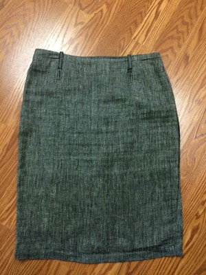 On Sale 68 Max Studio Womens Gray Woven Textured KneeLength Pencil Skirt Size On Sale 68 Max Studio Womens Gray Woven Textured KneeLength Pencil Skirt Size