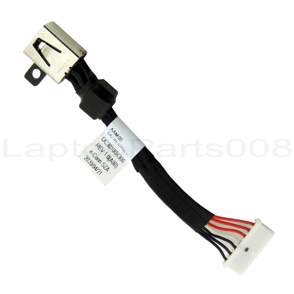Replacement DC Power Jack Cable / Charging Port Socket For Dell XPS 15 9560, XPS 9550-10