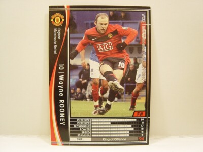 Panini WCCF 2009-10 Wayne Rooney 1985 England　No.10 Manchester United EPL #128