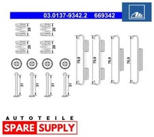 ZUBEHÖRSATZ, FESTSTELLBREMSBACKEN FÜR MERCEDES-BENZ NISSAN ATE 03.0137-9342.2