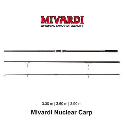 Mivardi Nuclear Carp 3-teilig 2,75 - 3,50 lbs Karpfen Rute Steckrute Karpfenrute